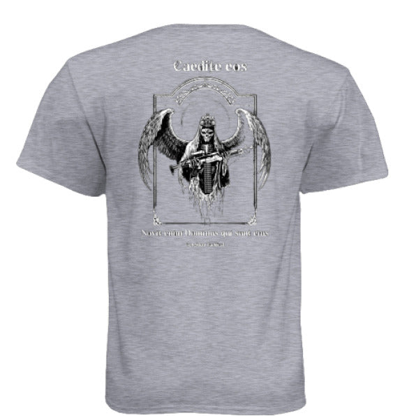 Dark Heather Grey (60/40) - BACK