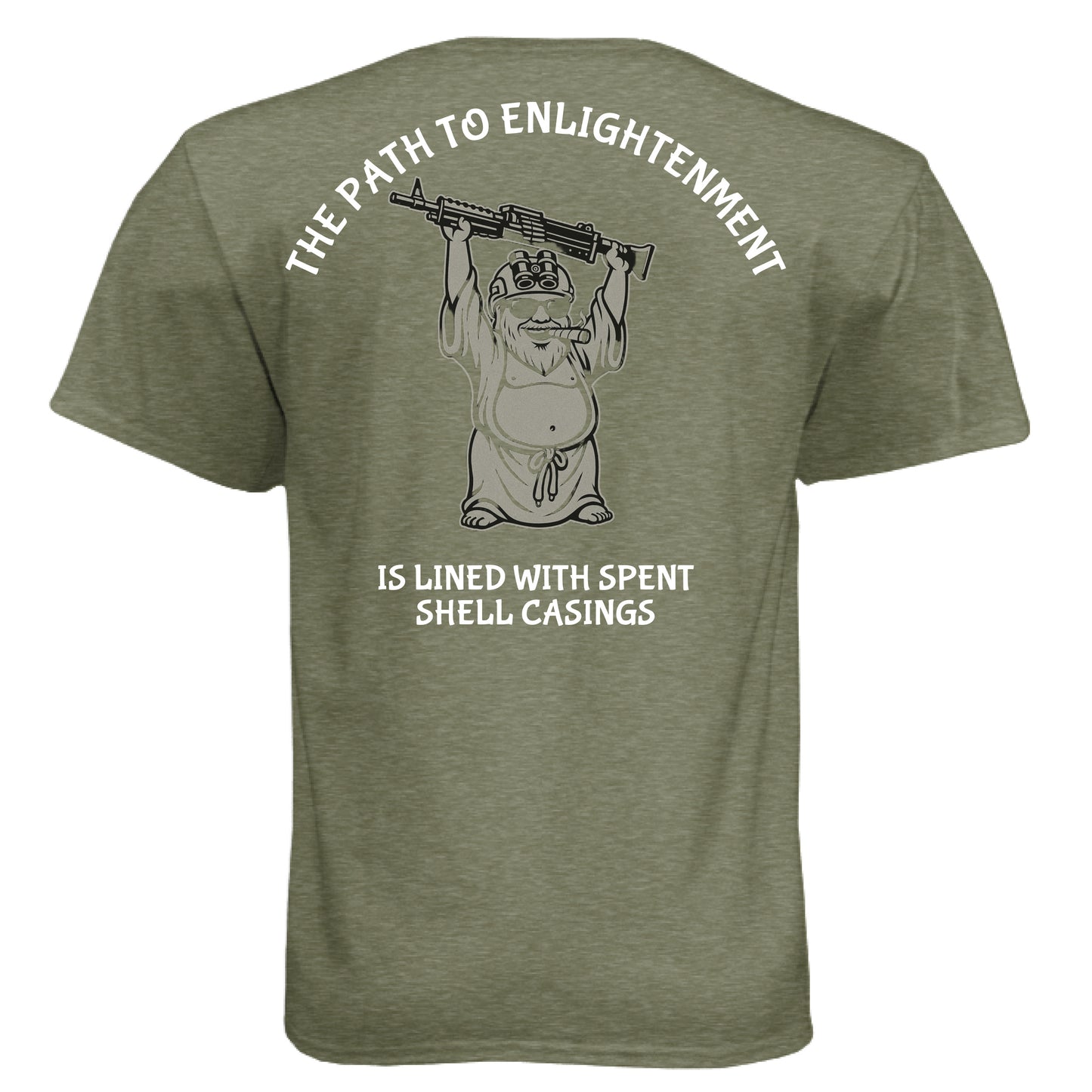 MILITARY GREEN - BACK